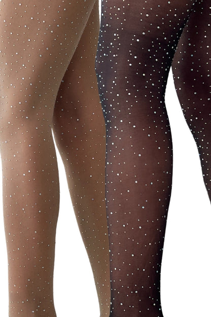 Free Shipping For Sheer Rhinestone Tights