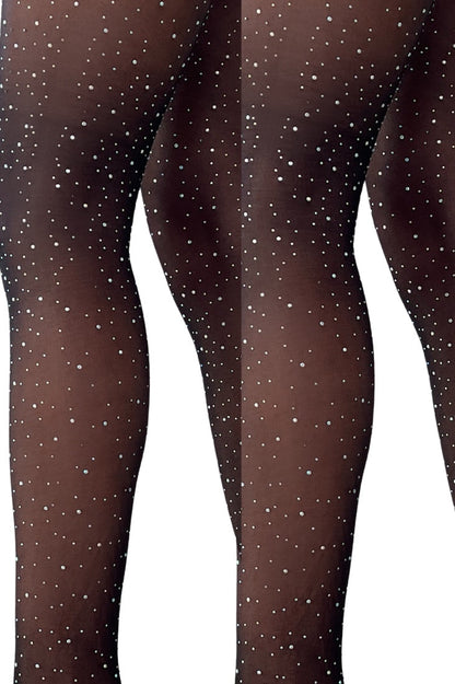 Free Shipping For Sheer Rhinestone Tights