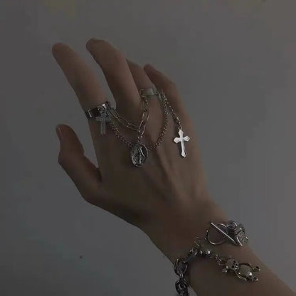 Free Shipping For 'Finger Crossed' Attaching Cross Rings