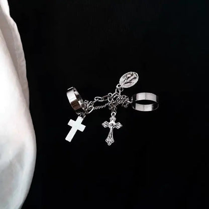 Free Shipping For 'Finger Crossed' Attaching Cross Rings