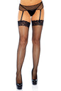 Free Shipping For Fishnet Thigh Highs With Stretch Lace Top