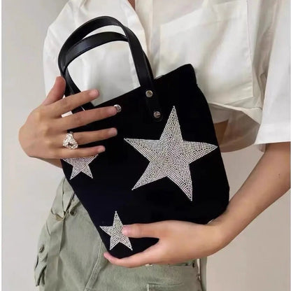 Free Shipping For 'Flashlights' Star Sequins Cross Body Bags