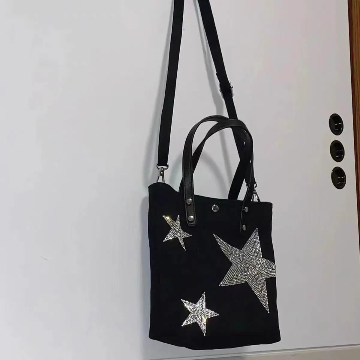 Free Shipping For 'Flashlights' Star Sequins Cross Body Bags