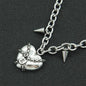 Free Shipping For 'Forbidden Love' Punk Metal Heart Shape Necklace