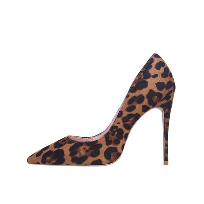 Leopard Print Sexy Stilettos Heel Pumps