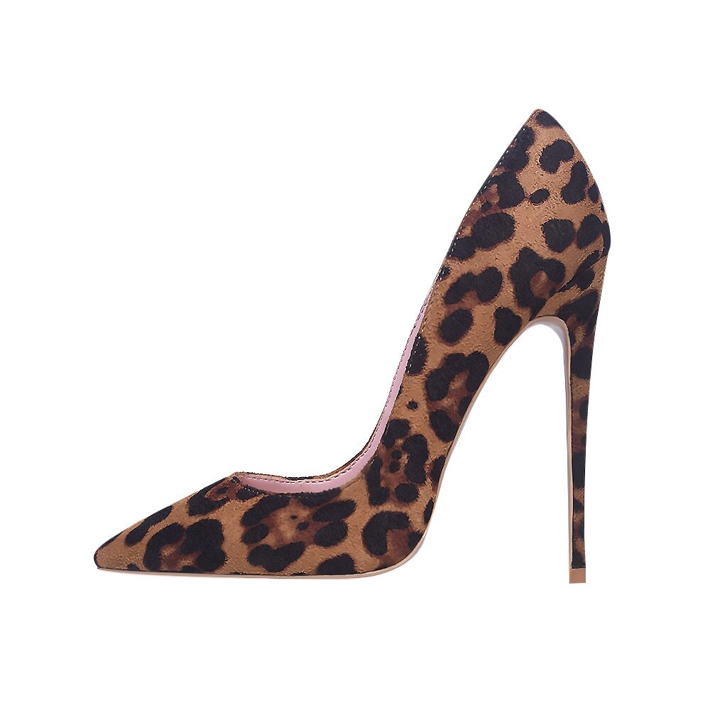 Leopard Print Sexy Stilettos Heel Pumps