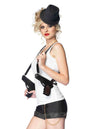 Free Shipping For Gangster Double Gun Zipper Holster