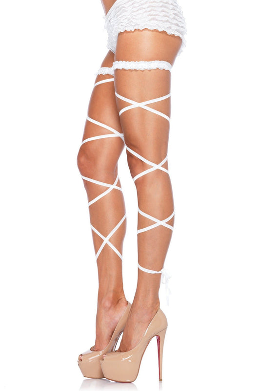 Free Shipping For Garter Leg Wrap Set