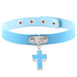 Free Shipping For 'Guardian Angels' Cross Pendant Choker