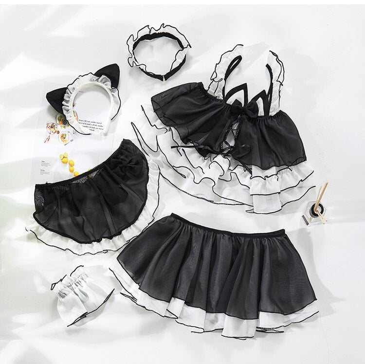 Free Shipping For Cute Black Cat Costume