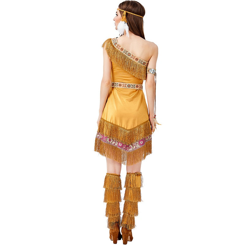 Free Shipping For Sexy Native American Costume