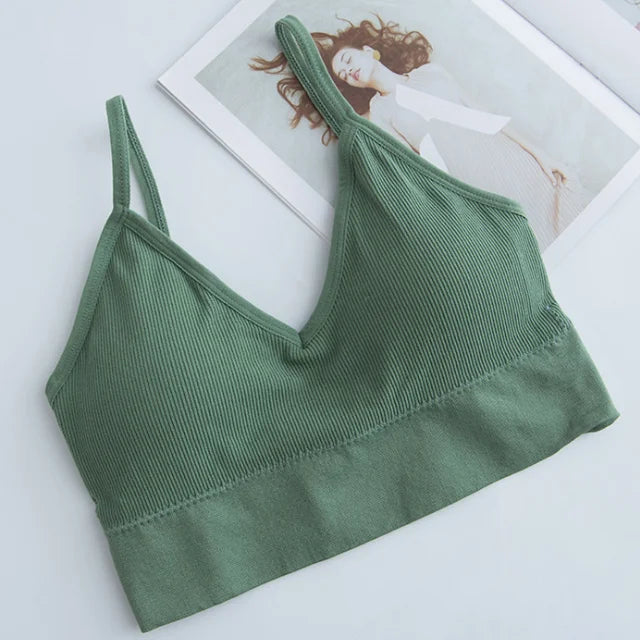 Free Shipping For Sleeveless Seamless Crop Camis - Streetwear Essential