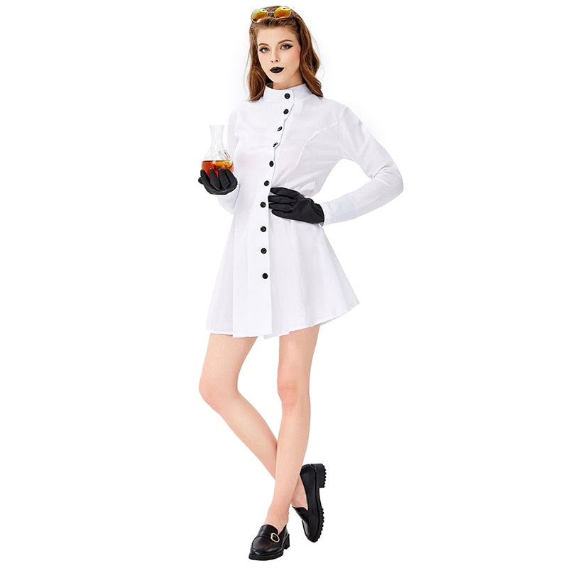 Free Shipping For Sexy Scientist Costume