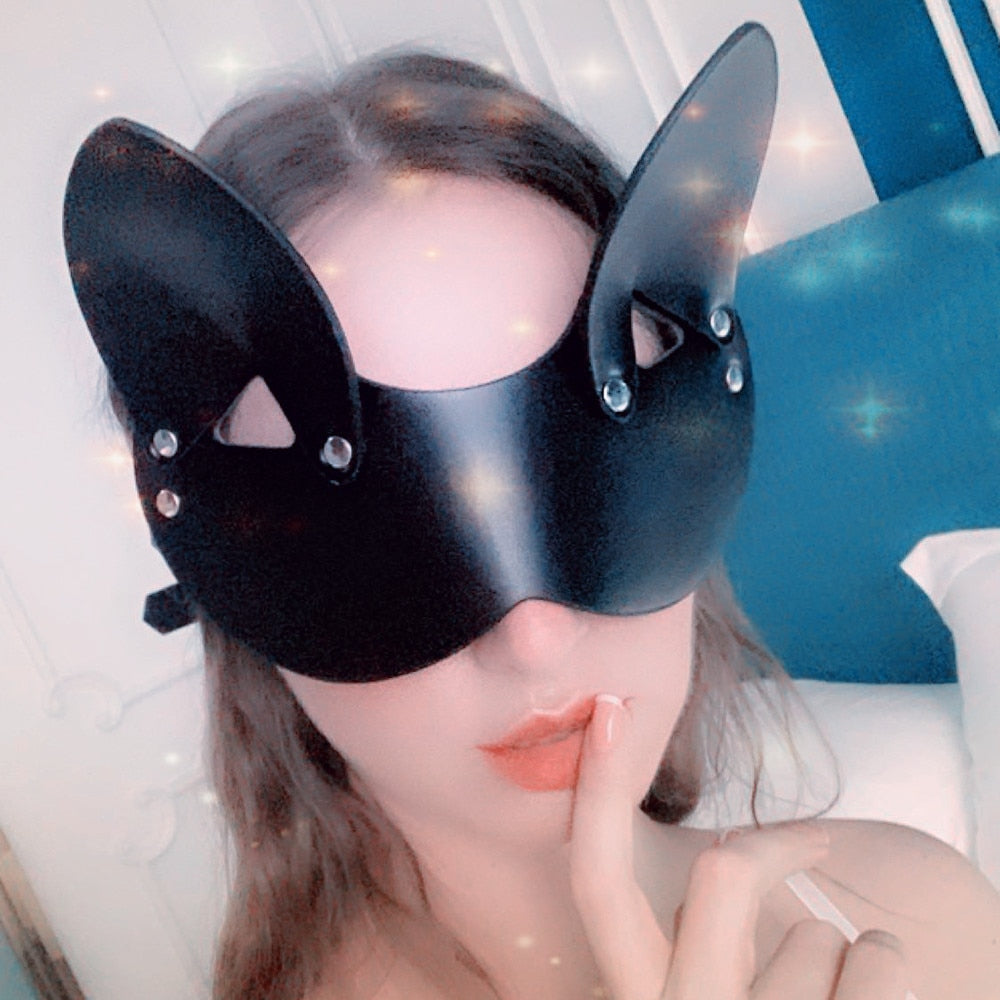 Free Shipping For Black Cat Mask