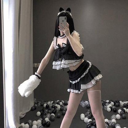 Free Shipping For Cute Black Cat Costume