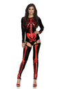 Free Shipping For  Sexy Skeleton Costume