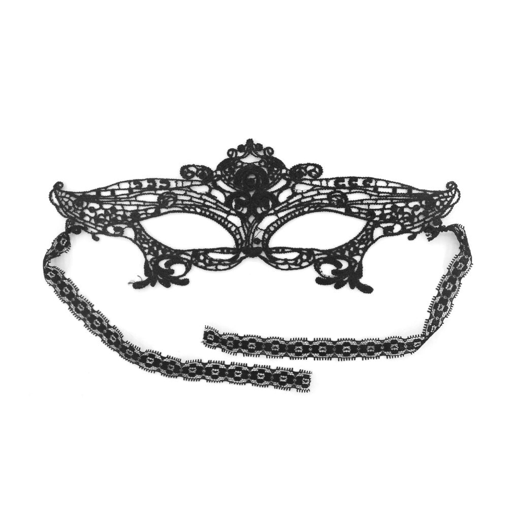 Free Shipping For Black Lace Mask