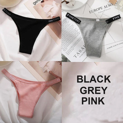 Free Shipping For Cotton Panties Briefs - Panties Thong ( M-XL) 3PCS