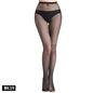 Free Shipping For LaceLure - Transparent Fishnet Stockings with Embroidered Thigh High Stripes