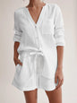 Free Shipping For Cozy Cotton Delight Nightgown Pajama Set - Includes Shorts (S-L)