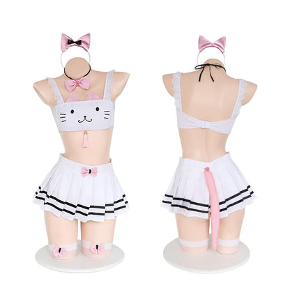 Free Shipping For Cat Girl Kitten Costume