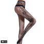 Free Shipping For LaceLure - Transparent Fishnet Stockings with Embroidered Thigh High Stripes