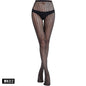 Free Shipping For LaceLure - Transparent Fishnet Stockings with Embroidered Thigh High Stripes