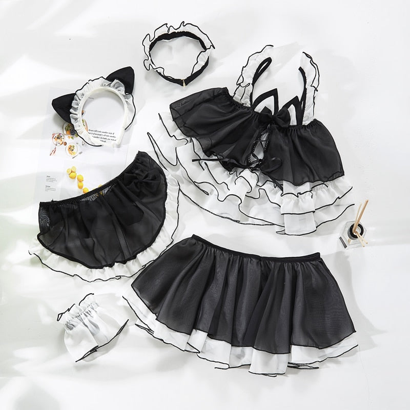 Free Shipping For Cute Black Cat Costume