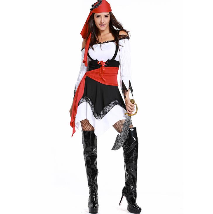 Free Shipping For Sexy Pirate Halloween Costume