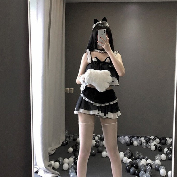 Free Shipping For Cute Black Cat Costume