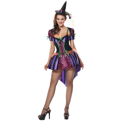 Free Shipping For Sexy Goth Witch Costume