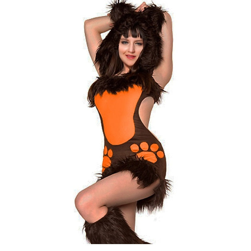 Free Shipping For Sexy Bear Costume