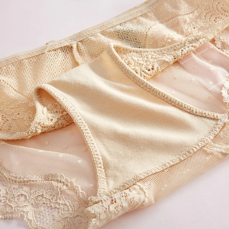 Free Shipping For LaceWhisper - Tempting Low-Rise Lace Panties (M-XXL)