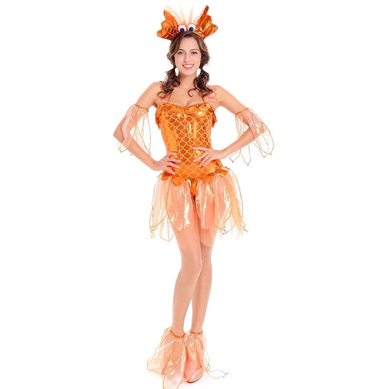 Free Shipping For Sexy Fish Costume