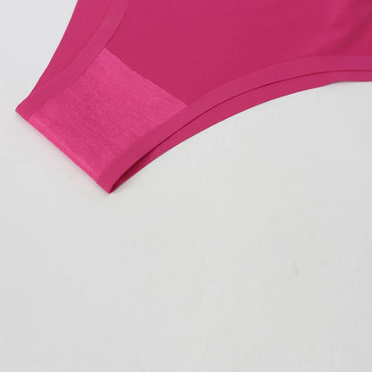 Free Shipping For High-Quality Seamless Solid Color Briefs - Ultra-Thin and Low-Rise Underwear (S-XL)