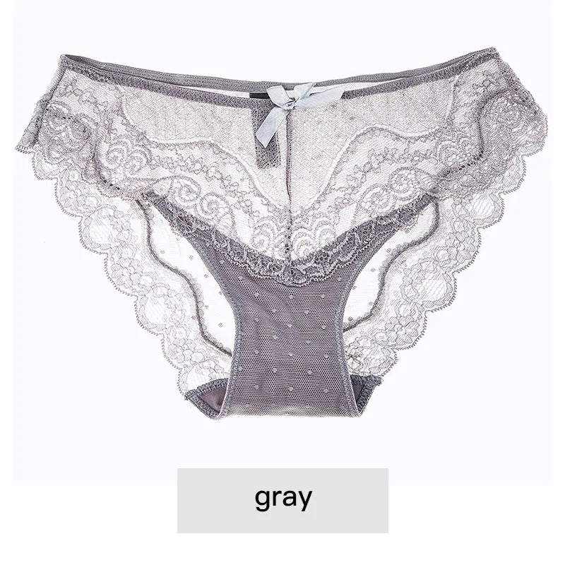 Free Shipping For LaceWhisper - Tempting Low-Rise Lace Panties (M-XXL)