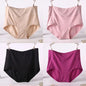 Free Shipping For High Waist Plus Size Bamboo Fiber Briefs 4Pcs (XXL-7XL)