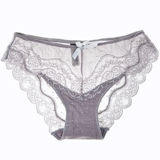 Free Shipping For LaceWhisper - Tempting Low-Rise Lace Panties (M-XXL)