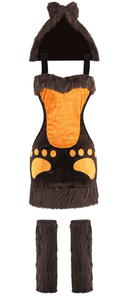 Free Shipping For Sexy Bear Costume