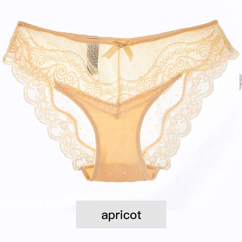 Free Shipping For LaceWhisper - Tempting Low-Rise Lace Panties (M-XXL)