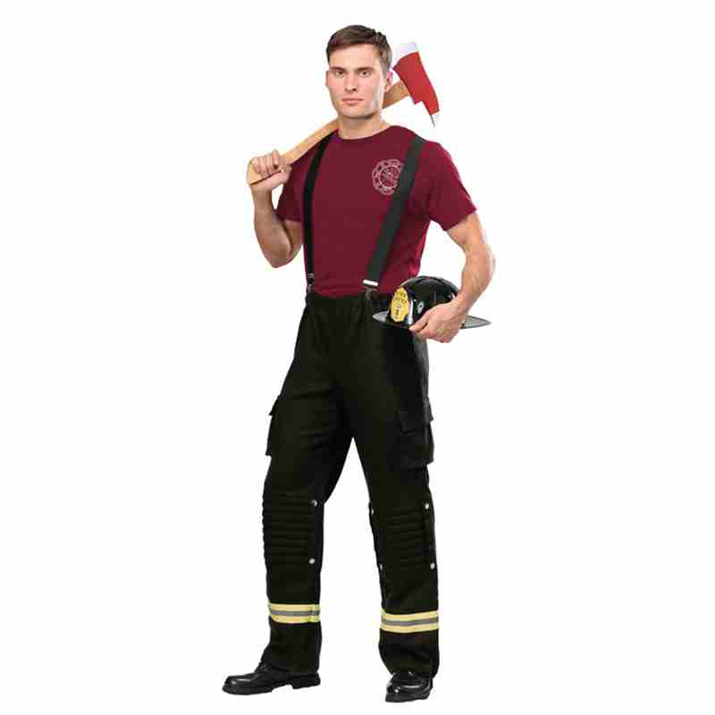 Free Shipping For  Fireman Halloween Costume