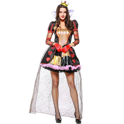 Free Shipping For Sexy Queen Of Hearts Costume