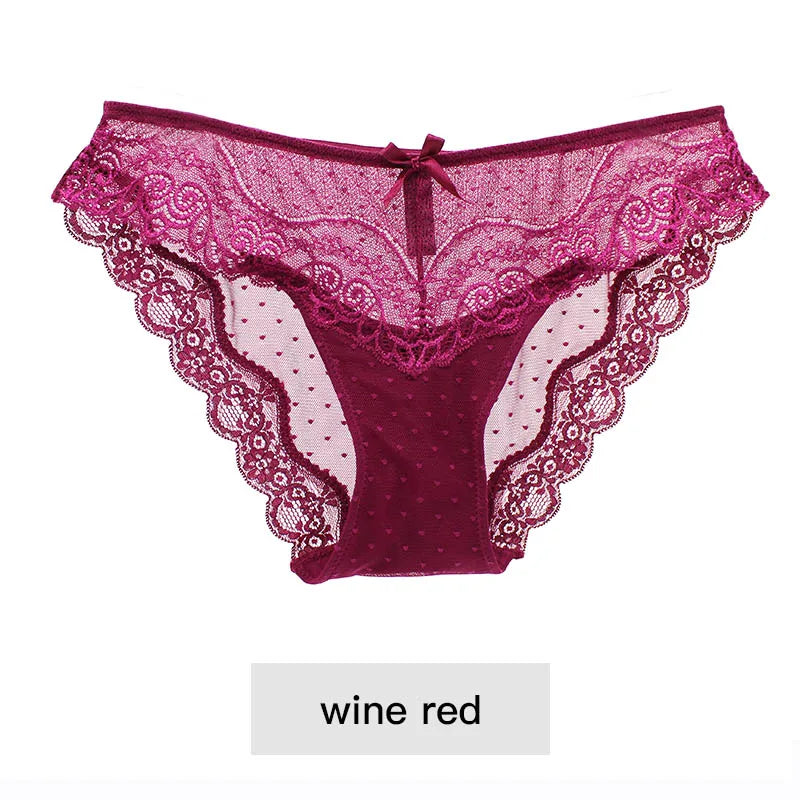 Free Shipping For LaceWhisper - Tempting Low-Rise Lace Panties (M-XXL)