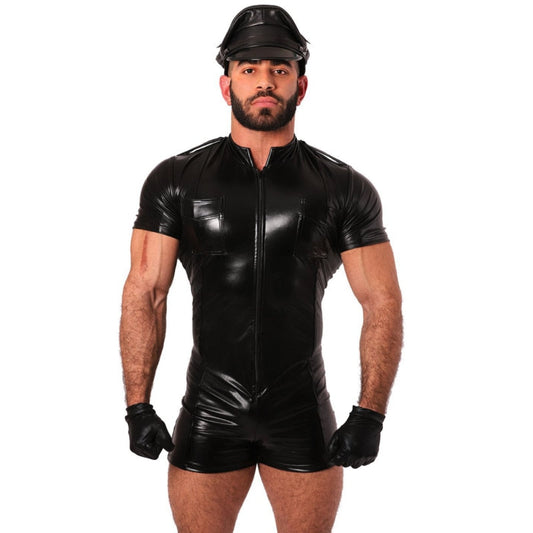 Free Shipping For Sexy Lingerie Male Cop Costume