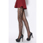 Free Shipping For Ultra-Sheer Black Jacquard Silk Pantyhose - Fashionably Patterned Tights