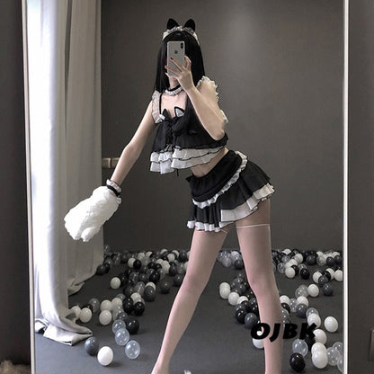 Free Shipping For Cute Black Cat Costume