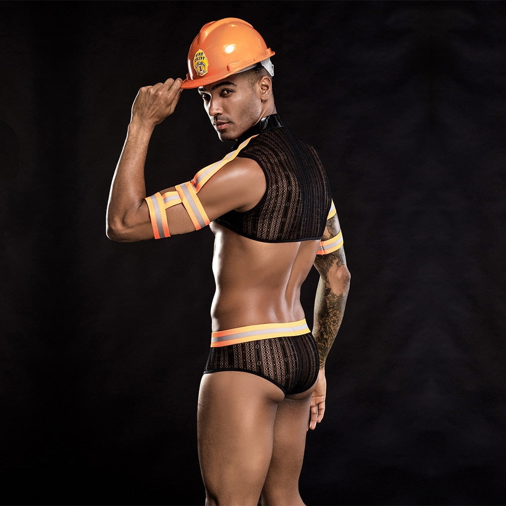 Free Shipping For Sexy Firefighter Costume Men