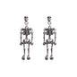 Free Shipping For 'Hang' Dark Punk Alloy Skull Earrings