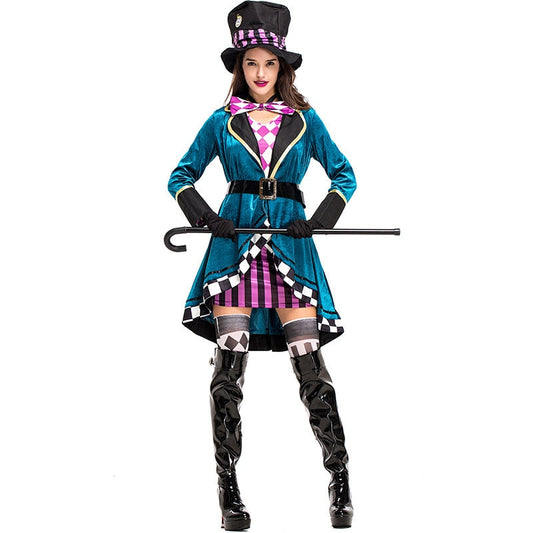 Free Shipping For Clown Halloween Costume