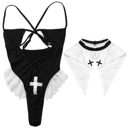 Free Shipping For Sexy Nun Costume